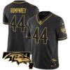 Men’s Ravens Maryland Patch Vapor Gold Jersey – All Stitched – Black Gold – Marlon Humphrey