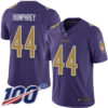 Nike Ravens #44 Marlon Humphrey Purple Men’s Stitched NFL Limited Rush 100th Season Jersey