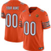 Chicago Bears Active Player Custom Orange 2023 FUSE With John Madden Jersey