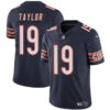 Chicago Bears #19 Tory Taylor Navy Vapor Stitched Football Jersey 1