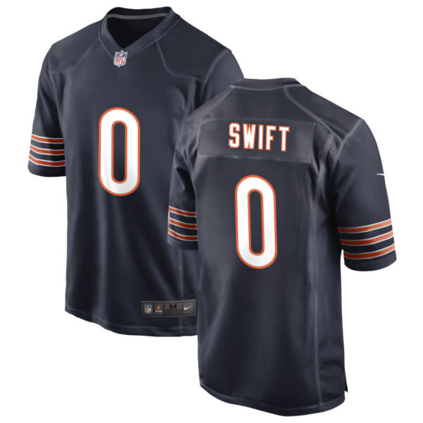 Chicago Bears #0 D’andre Swift 1 Jersey