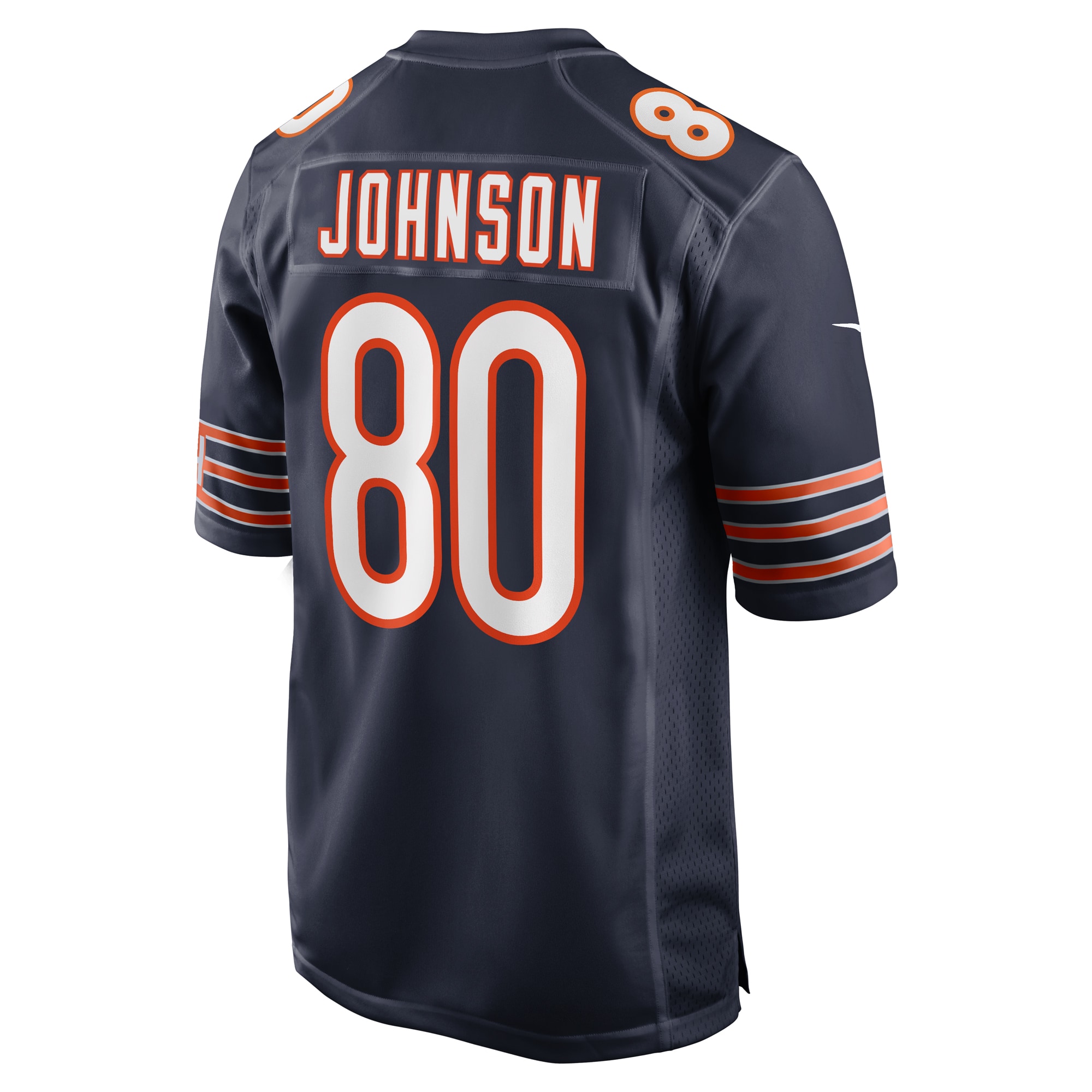 Collin Johnson Chicago Bears Nike Game Jersey Navy - Image 3