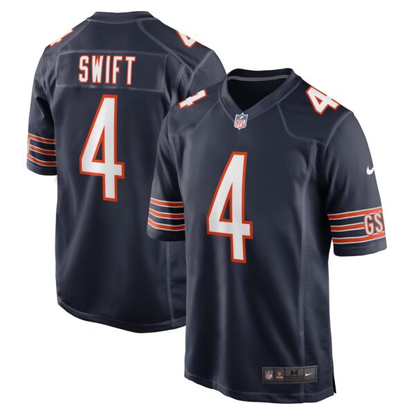Dandre Swift Chicago Bears Nike Game Jersey Navy
