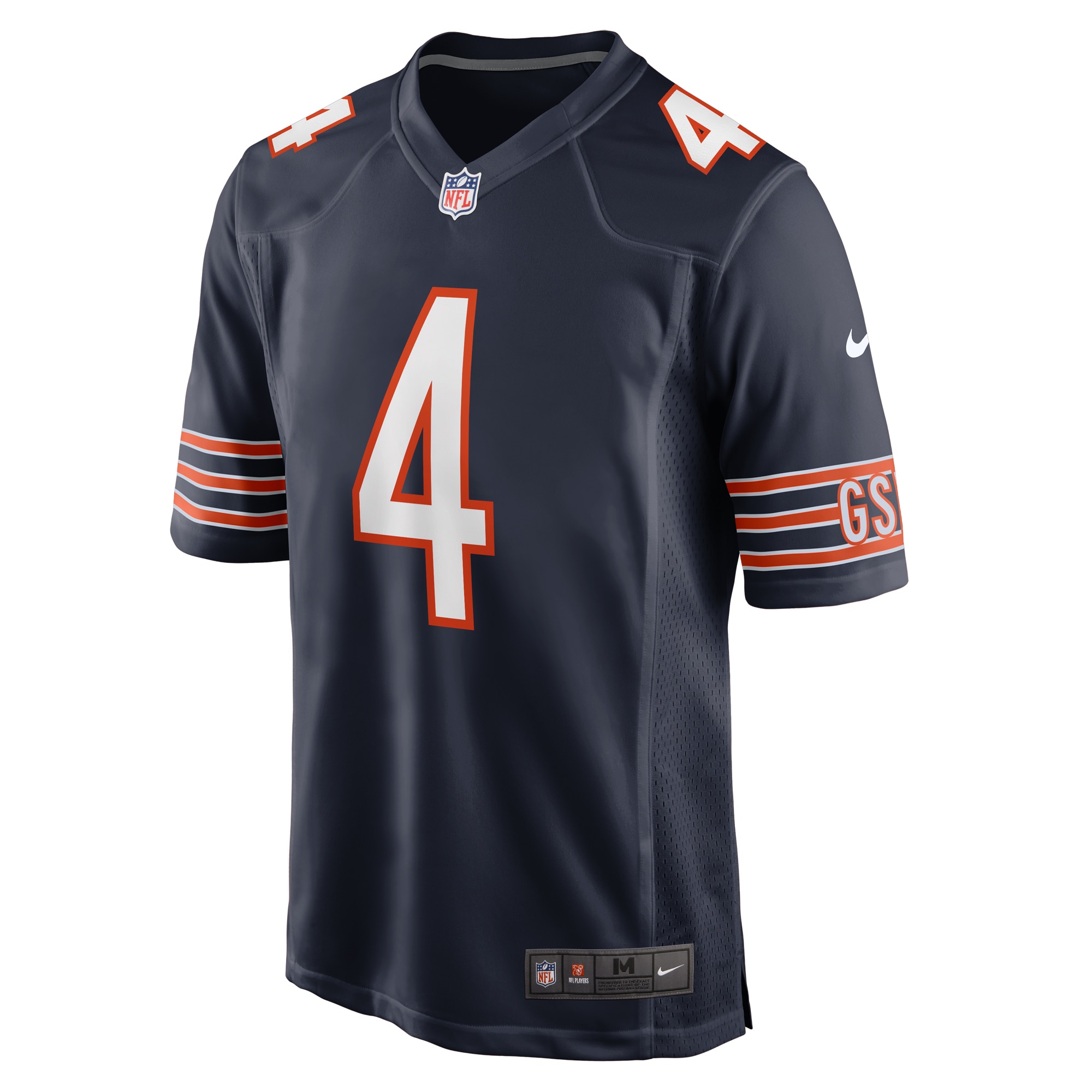 Dandre Swift Chicago Bears Nike Game Jersey Navy - Image 2