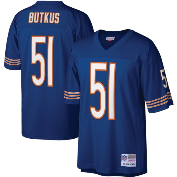 Dick Butkus Chicago Bears Mitchell Ness Legacy Replica Jersey Navy