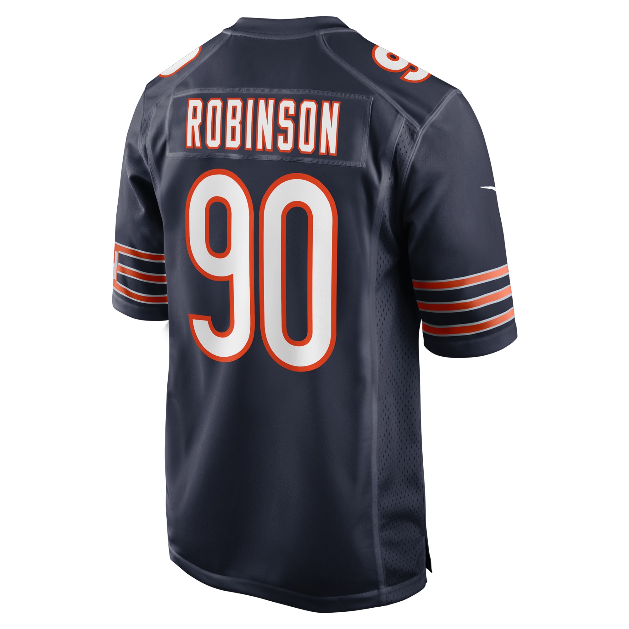 Dominique Robinson Chicago Bears Nike Game Jersey Navy - Image 3