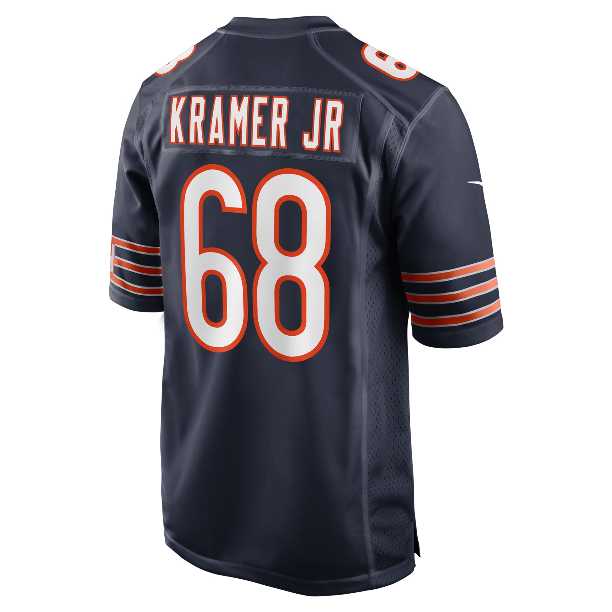 Doug Kramer Jr Chicago Bears Nike Game Jersey Navy - Image 3