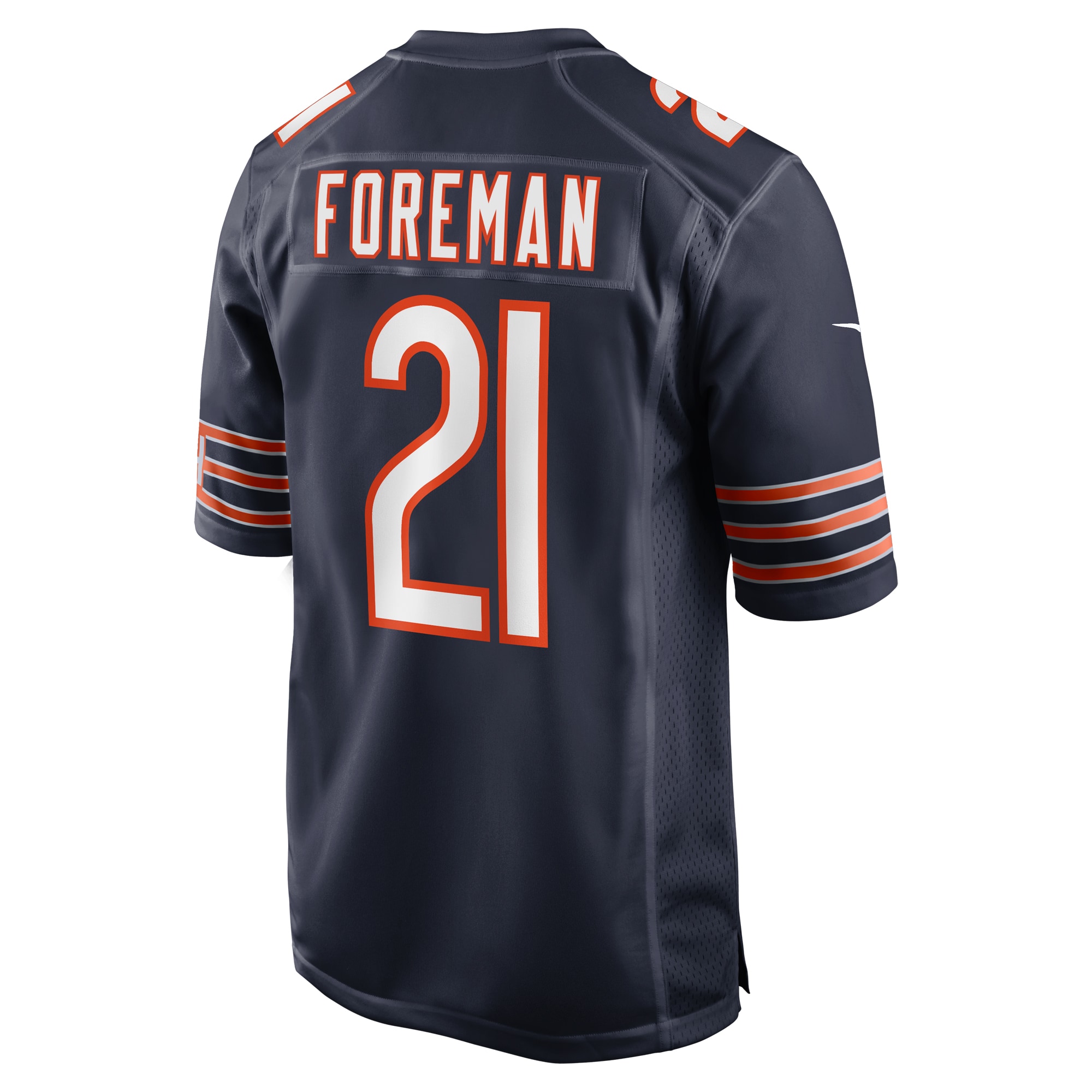 Donta Foreman Chicago Bears Nike Game Jersey Navy - Image 3