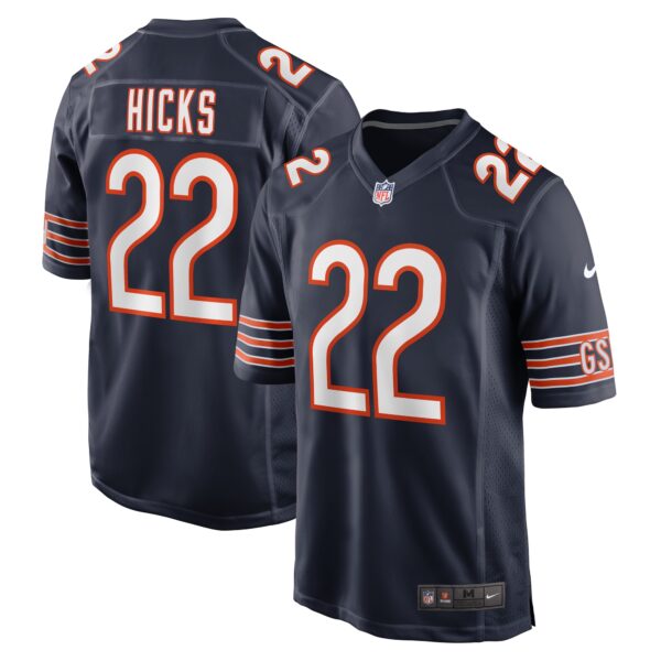 Elijah Hicks Chicago Bears Nike Team Game Jersey Navy