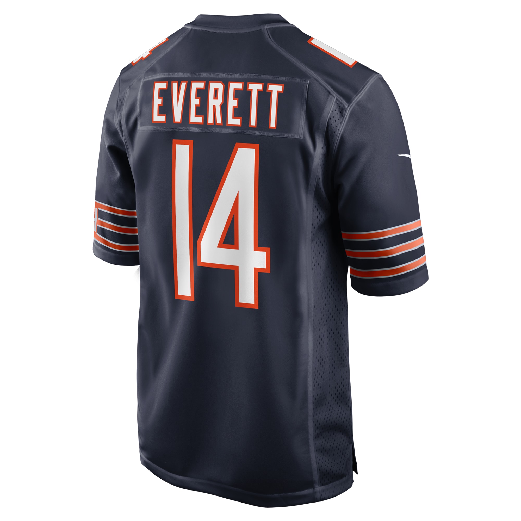 Gerald Everett Chicago Bears Nike Game Jersey Navy - Image 3