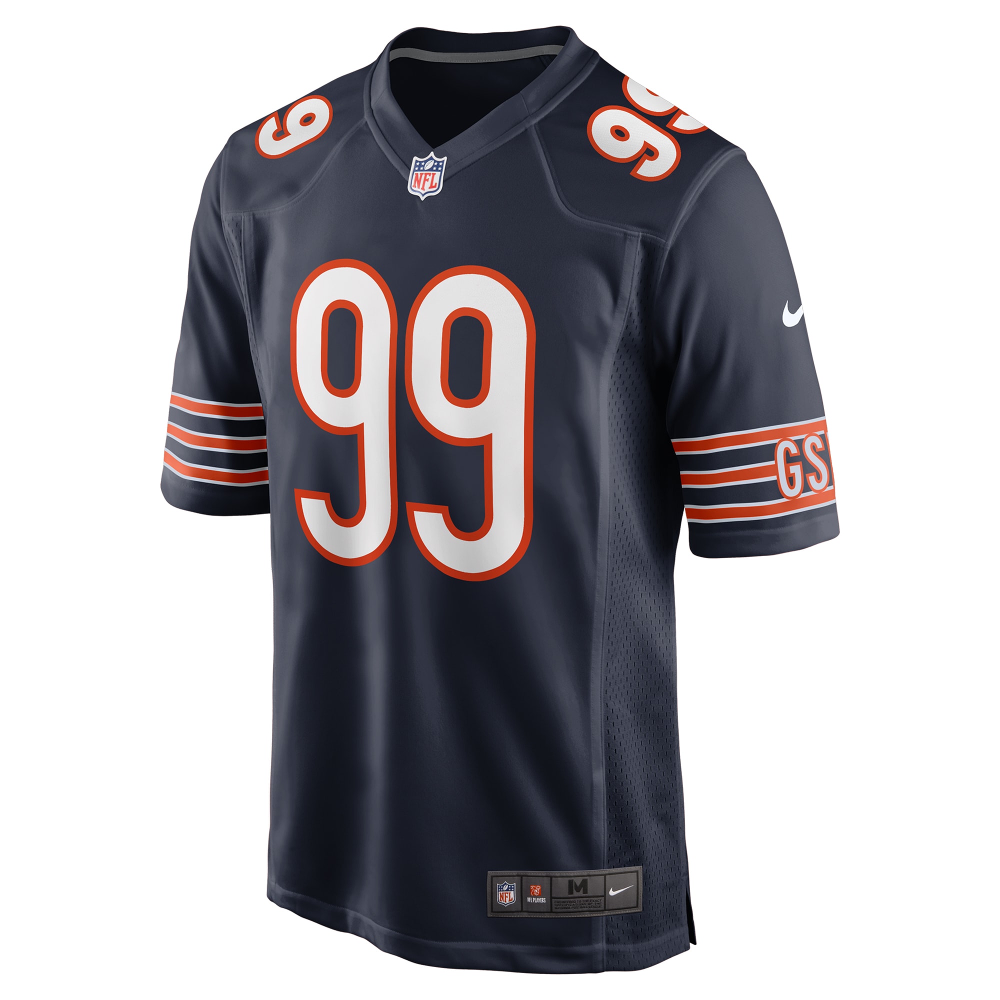 Gervon Dexter Sr Chicago Bears Nike Game Jersey Navy - Image 2