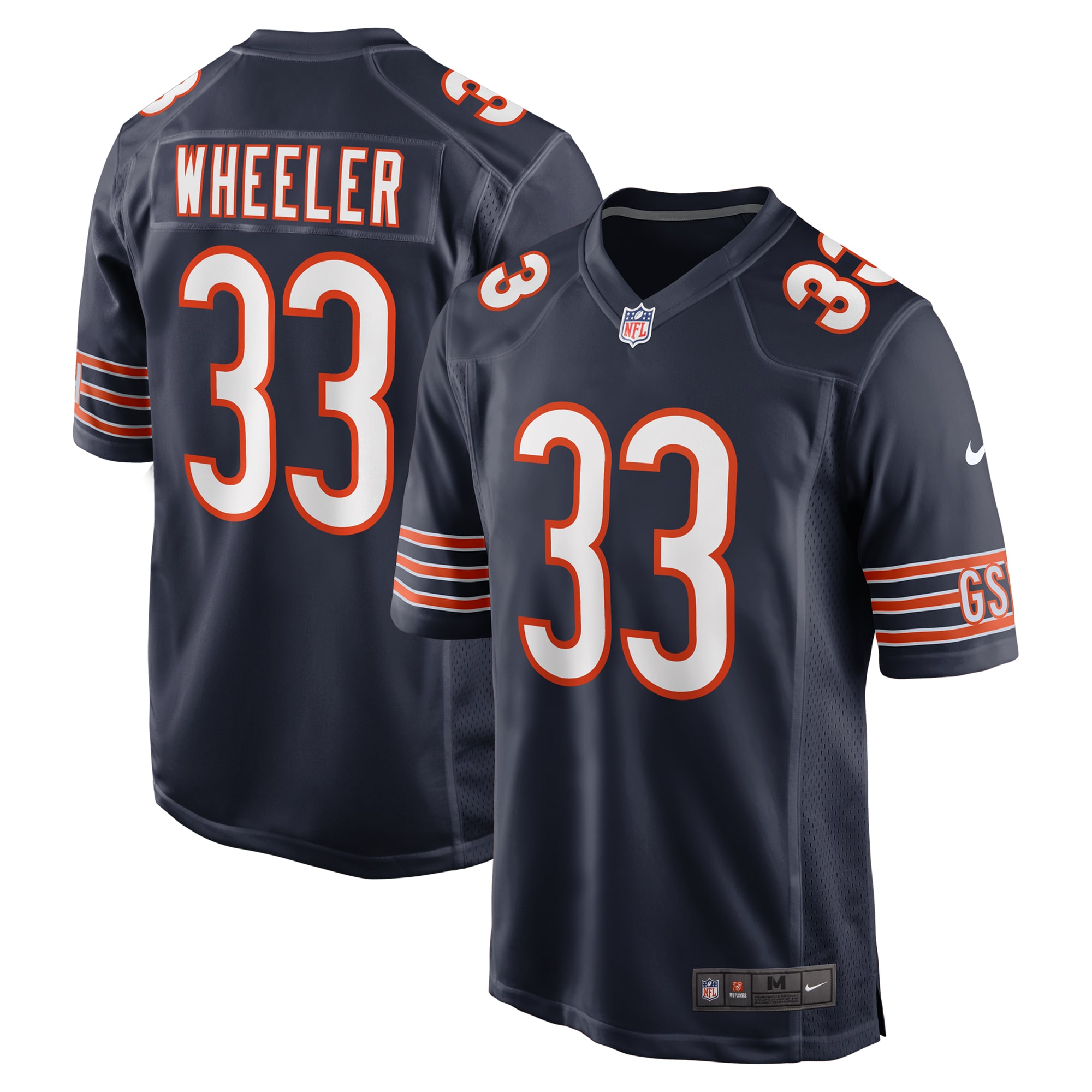 Ian Wheeler Chicago Bears Nike Game Jersey Navy