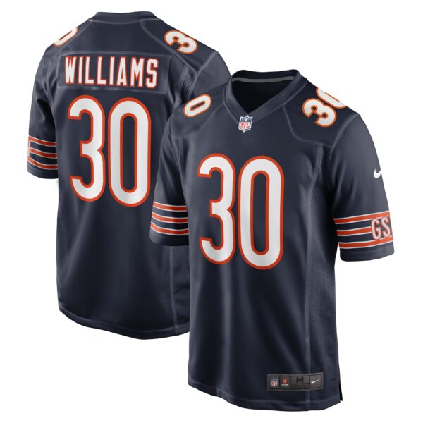 Joejuan Williams Chicago Bears Nike Game Jersey Navy