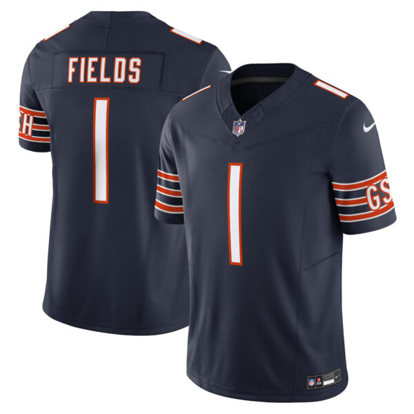Justin Fields Chicago Bears Nike Vapor FUSE Limited Jersey Navy
