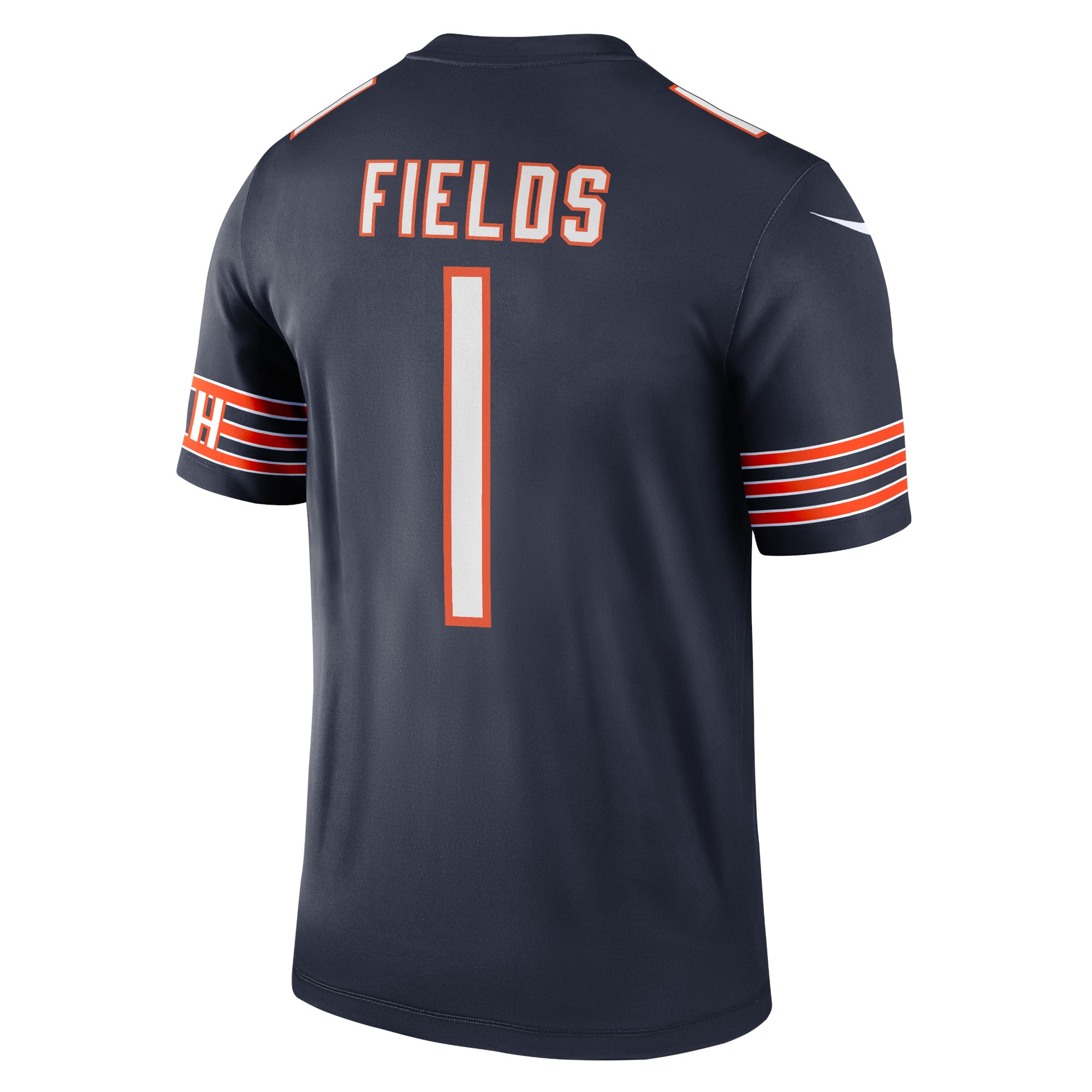 Justin Fields Chicago Bears Nike Team Legend Player Performance Top Navy - Image 3