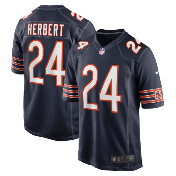 Khalil Herbert Chicago Bears Nike Game Jersey Navy