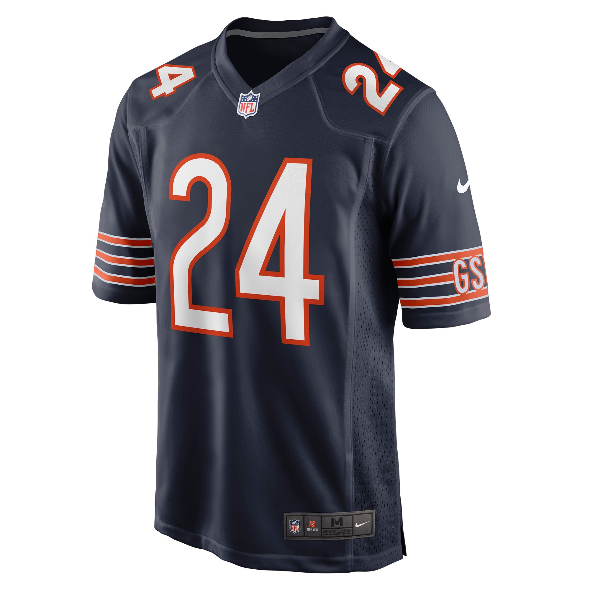 Khalil Herbert Chicago Bears Nike Game Jersey Navy - Image 2