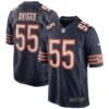 Lance Briggs Chicago Bears Nike Game Retired Player Jersey Navy
