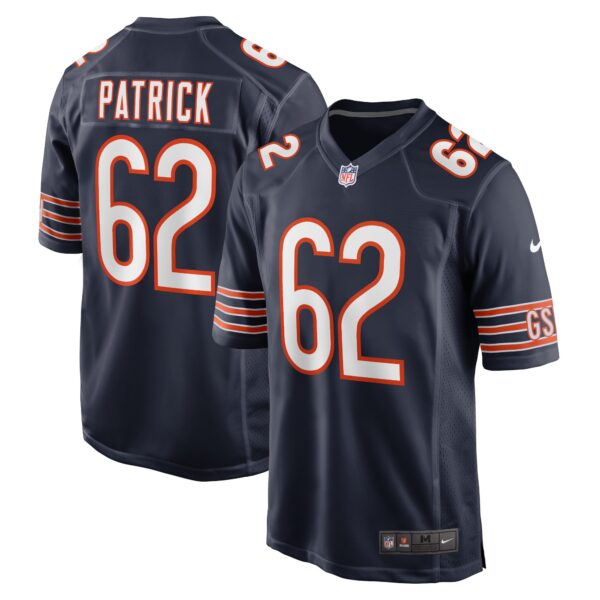 Lucas Patrick Chicago Bears Nike Game Jersey Navy