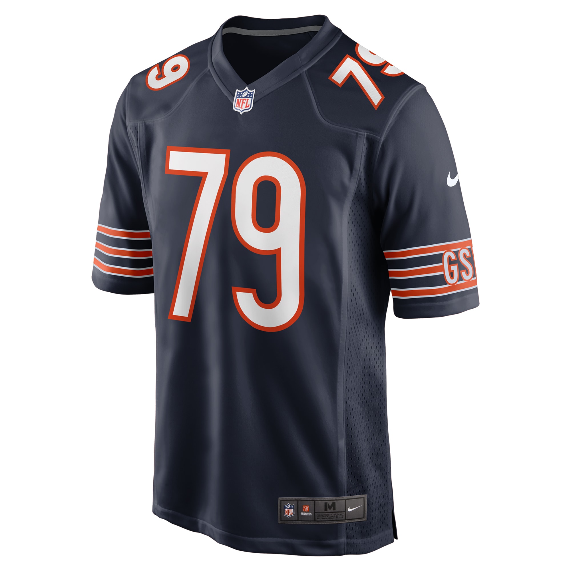 Matt Pryor Chicago Bears Nike Game Jersey Navy - Image 2