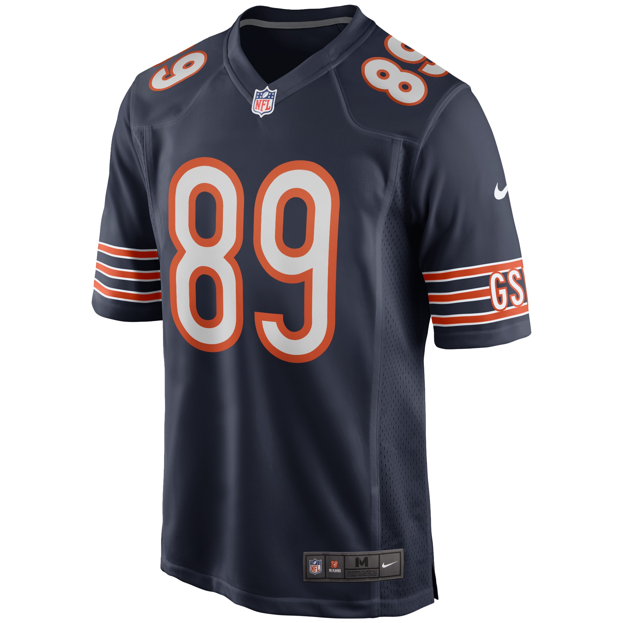 Mike Ditka Chicago Bears Nike Game Retired Player Jersey Navy - Image 2
