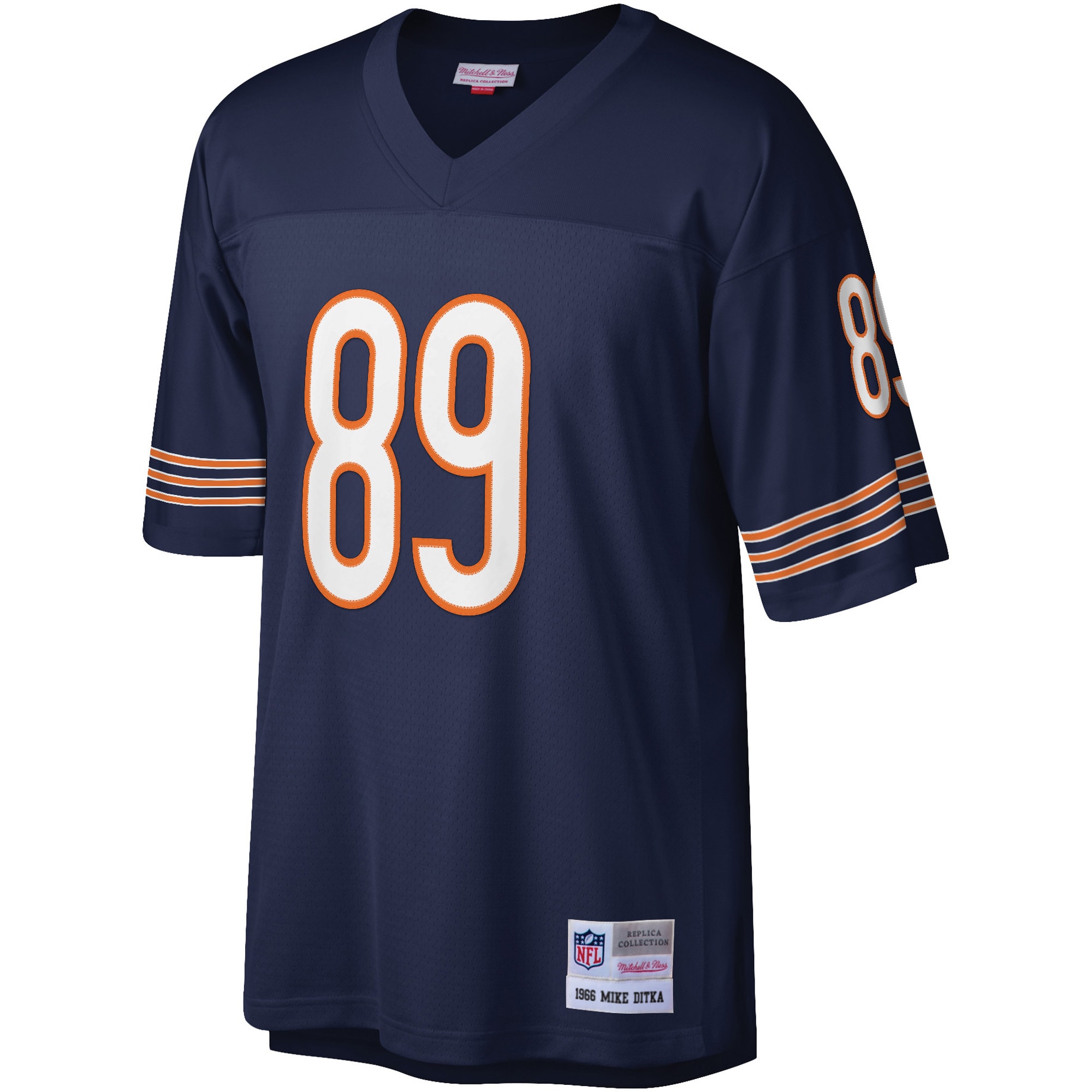 Mike Ditka Chicago Bears Mitchell Ness Legacy Replica Jersey Navy - Image 2