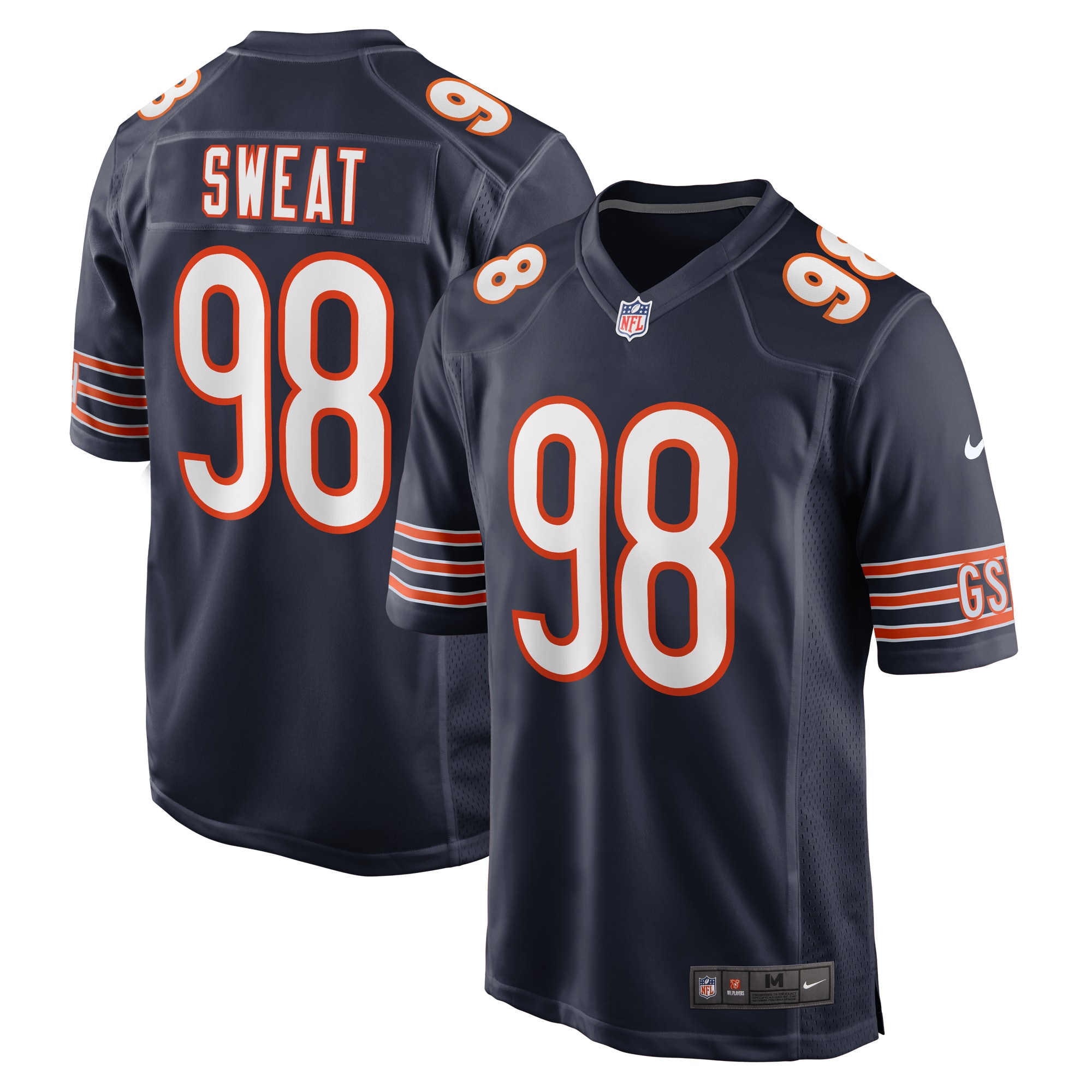 Montez Sweat Chicago Bears Nike Game Jersey Navy