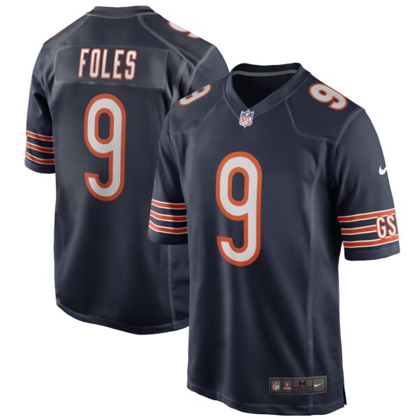 Nick Foles Chicago Bears Nike Game Player Jersey Navy