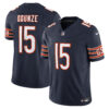 Rome Odunze Chicago Bears Nike Vapor FUSE Limited Jersey Navy