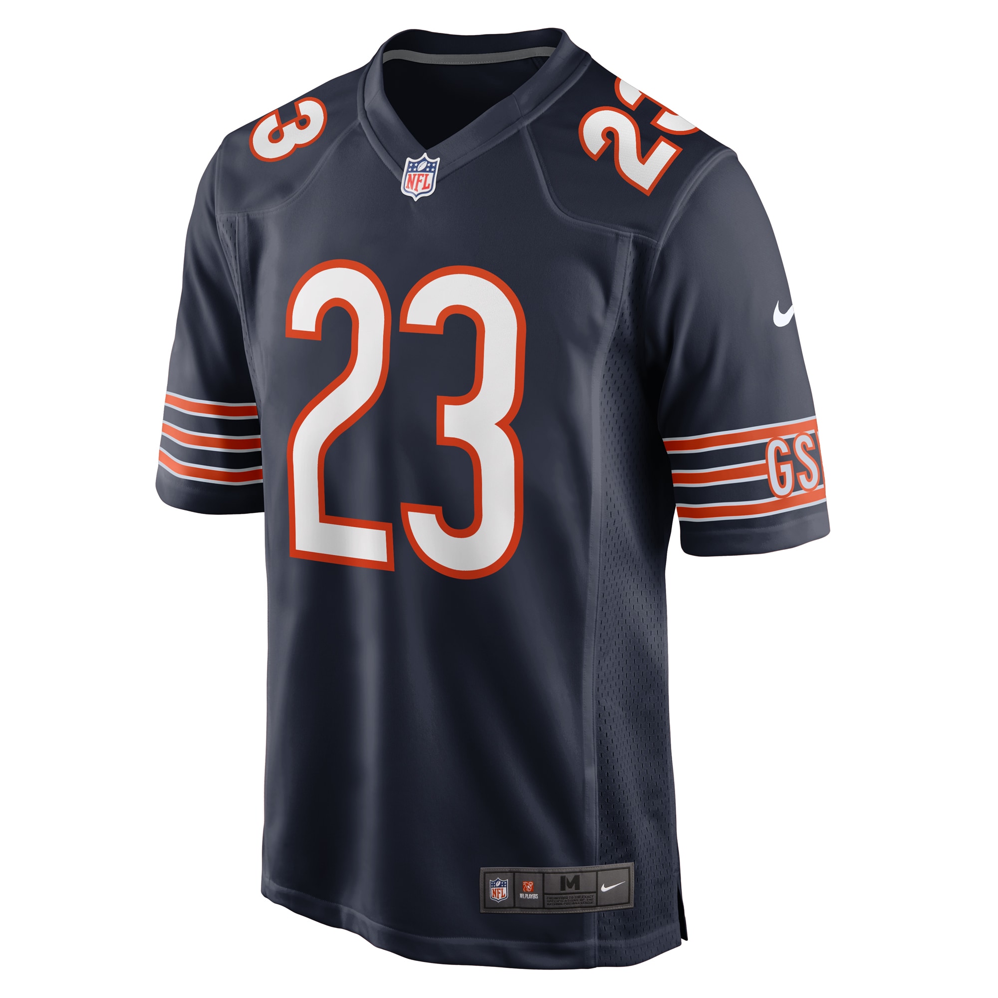 Roschon Johnson Chicago Bears Nike Team Game Jersey Navy - Image 2