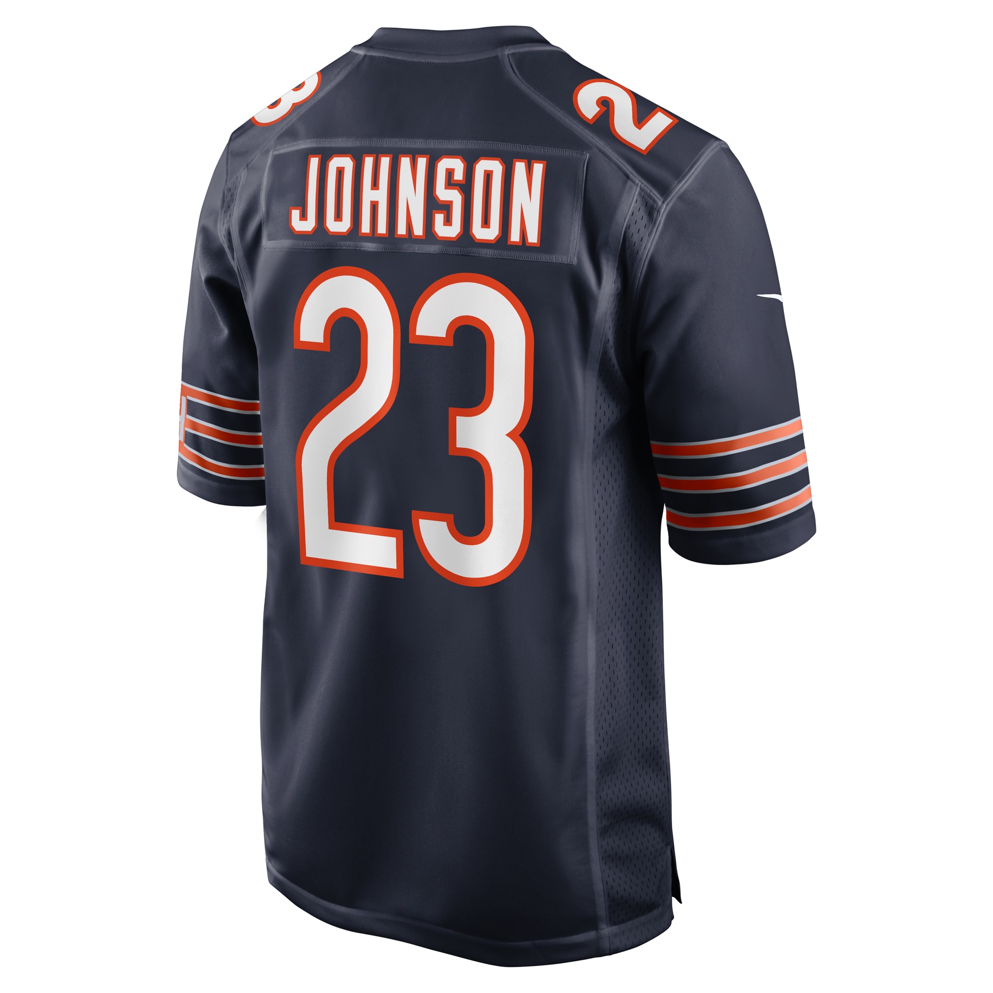 Roschon Johnson Chicago Bears Nike Team Game Jersey Navy - Image 3