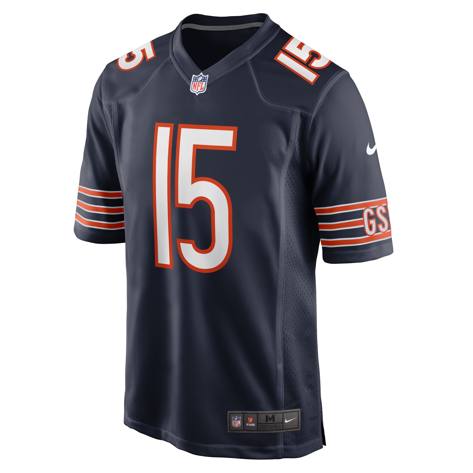 Rome Odunze Chicago Bears Nike Player Game Jersey Navy - Image 2