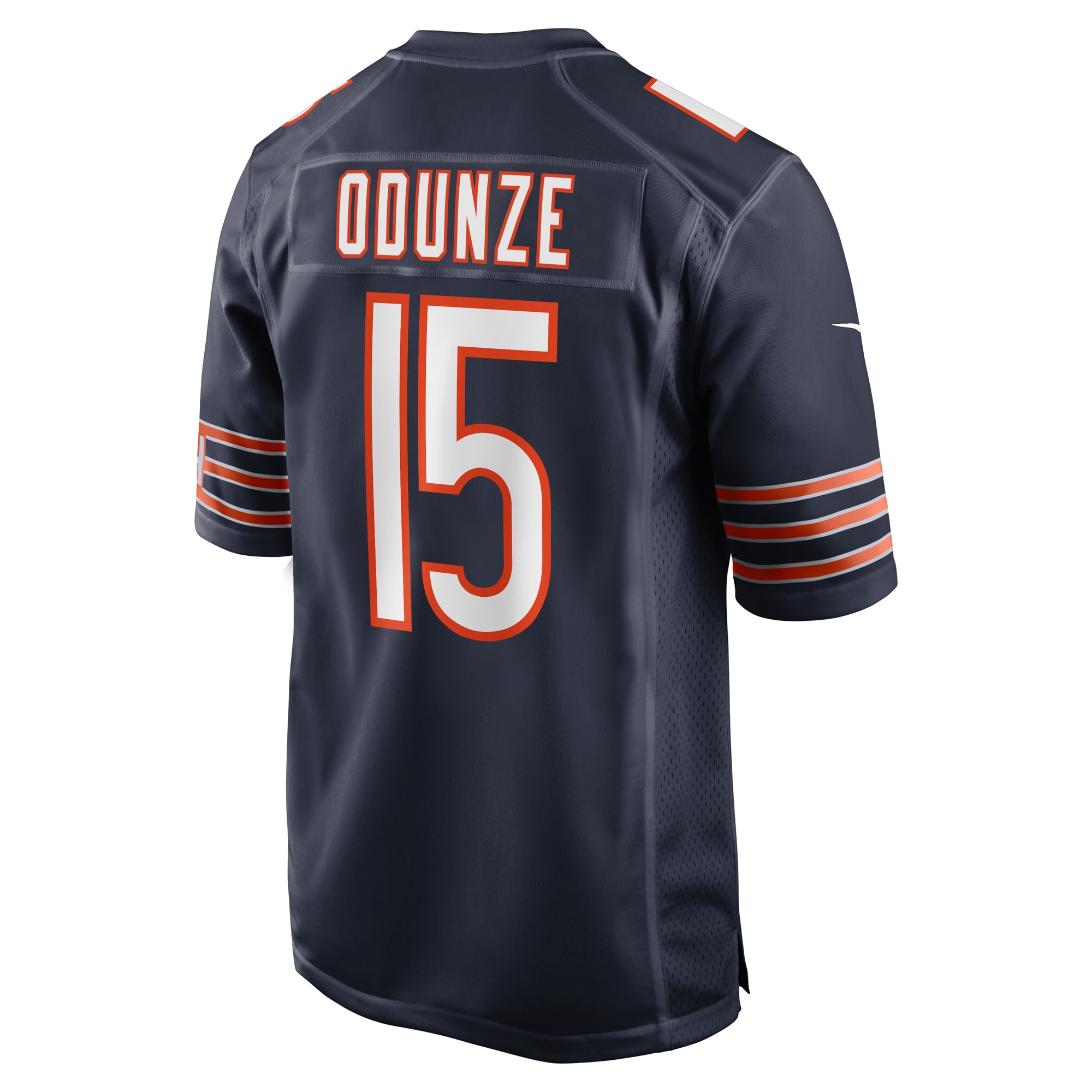 Rome Odunze Chicago Bears Nike Player Game Jersey Navy - Image 3