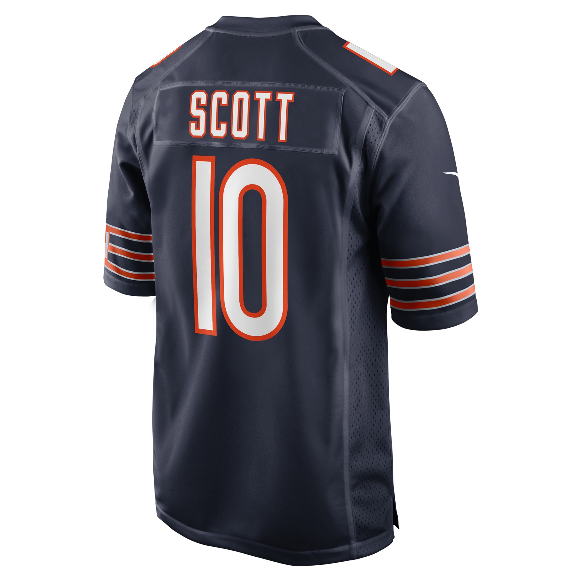 Tyler Scott Chicago Bears Nike Game Jersey Navy - Image 3