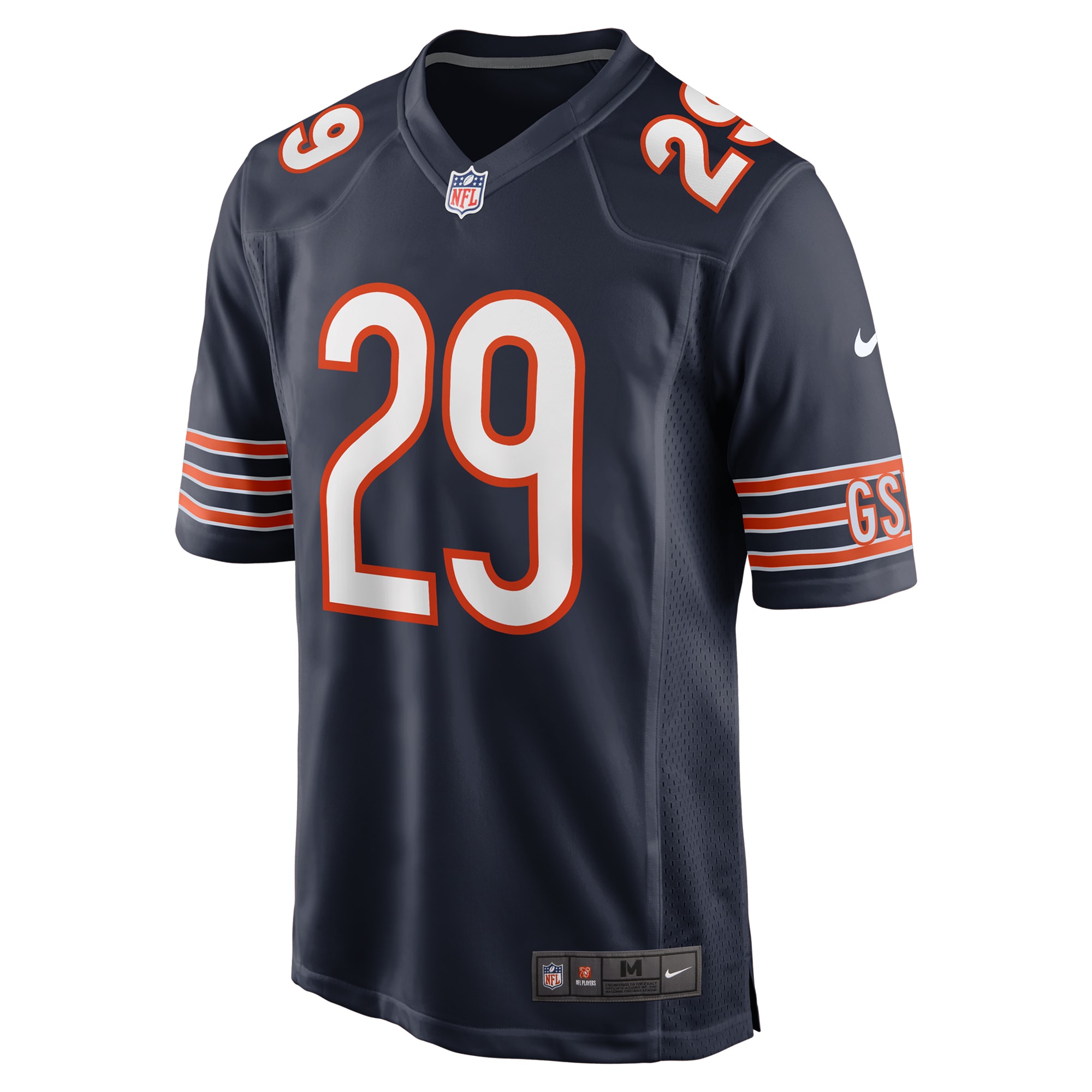 Tyrique Stevenson Chicago Bears Nike Game Jersey Navy - Image 2