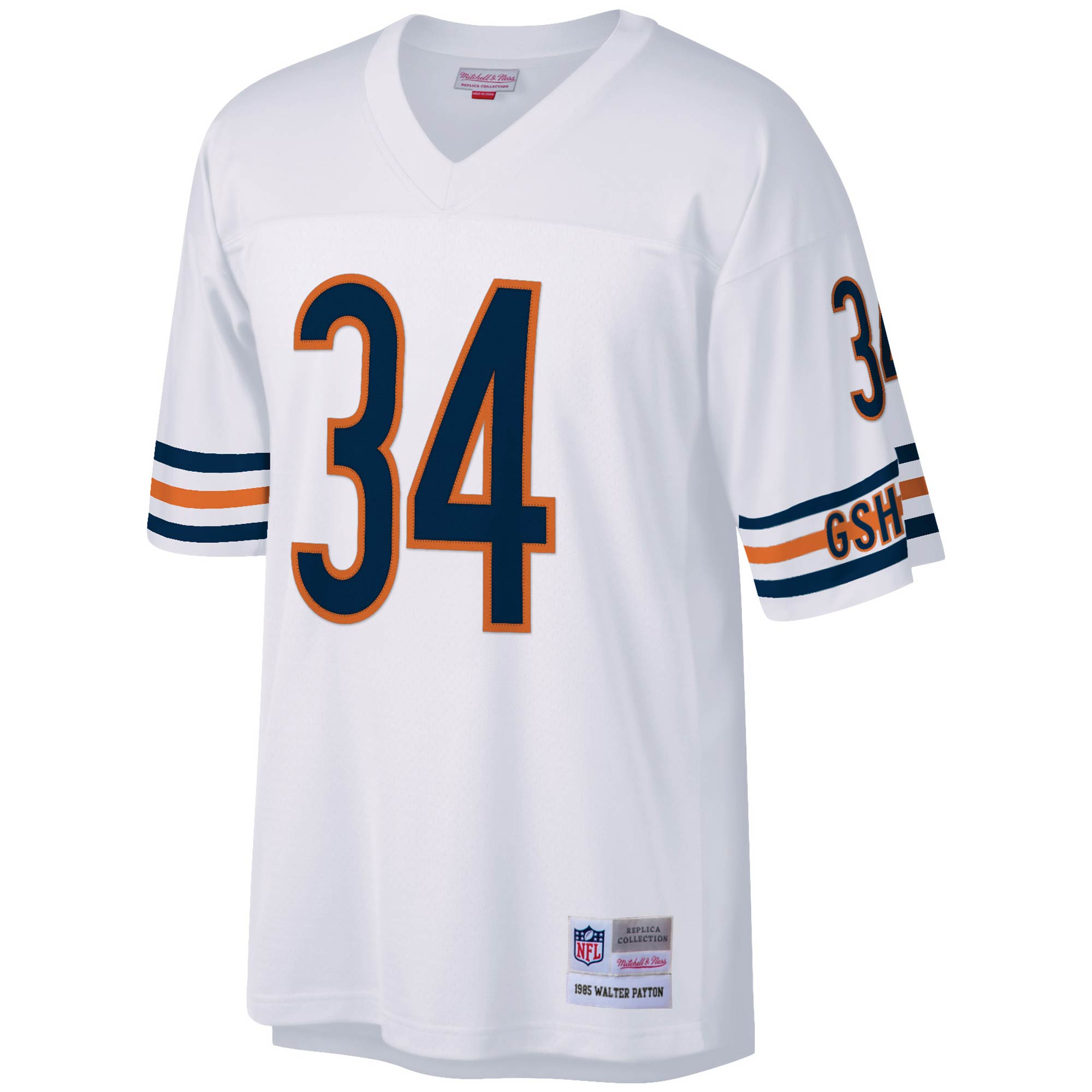 Walter Payton Chicago Bears Mitchell Ness Legacy Replica Jersey White - Image 2