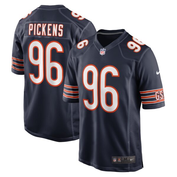 Zacch Pickens Chicago Bears Nike Team Game Jersey Navy