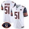 Men’s Bears Dick Butkus Patch GSH Vapor Jersey – All Stitched – Navy Sleeves – Dick Butkus