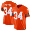 Men’s Chicago Bears Throwback Vapor Limited Jersey – All Stitched – Orange – Walter Payton