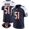 Men’s Bears Dick Butkus Patch GSH Vapor Jersey – All Stitched – Alternate – Dick Butkus
