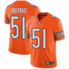 Nike Chicago Bears #51 Dick Butkus Orange Men’s Stitched NFL Limited Rush Jersey