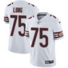 Nike Chicago Bears #75 Kyle Long White Men’s Stitched NFL Vapor Untouchable Limited Jersey