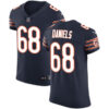 Nike Chicago Bears #68 James Daniels Navy Blue Team Color Men’s Stitched NFL Vapor Untouchable Elite Jersey