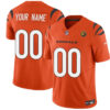Cincinnati Bengals Active Player Custom Orange 2023 FUSE With John Madden Jersey