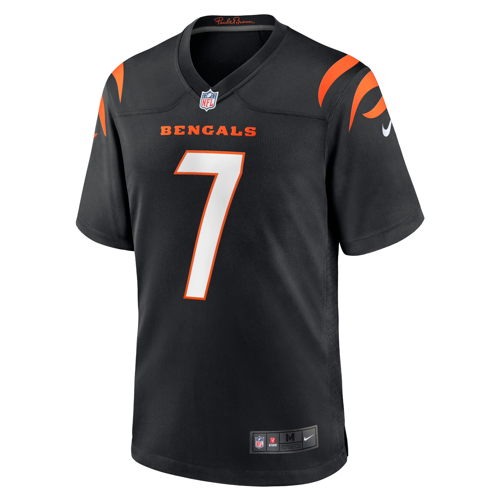 Boomer Esiason Cincinnati Bengals Nike Retired Player Jersey Black - Image 2