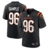 Cam Sample Cincinnati Bengals Nike Game Jersey Black
