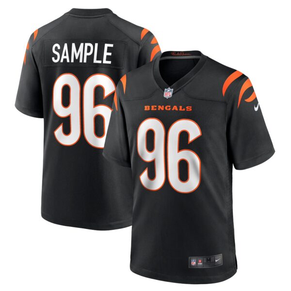 Cam Sample Cincinnati Bengals Nike Game Jersey Black