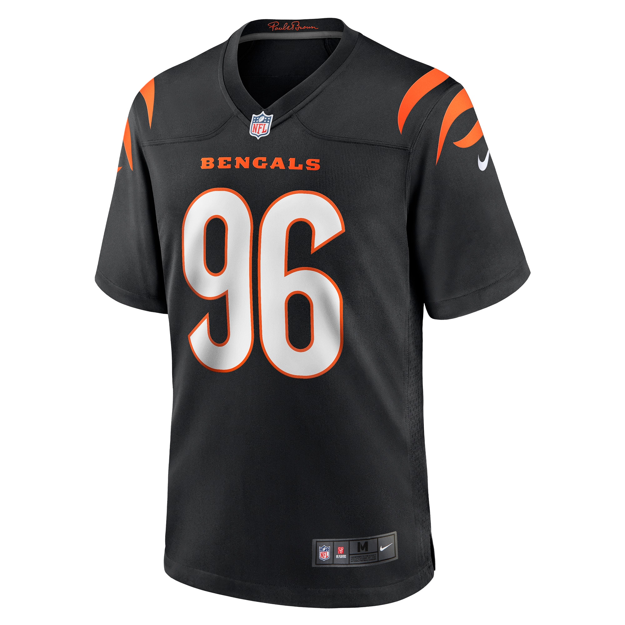 Cam Sample Cincinnati Bengals Nike Game Jersey Black - Image 2