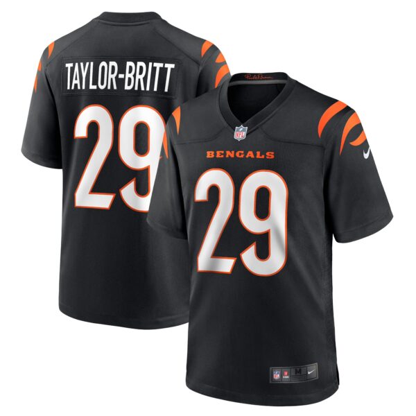 Cam Taylor Britt Cincinnati Bengals Nike Game Player Jersey Black