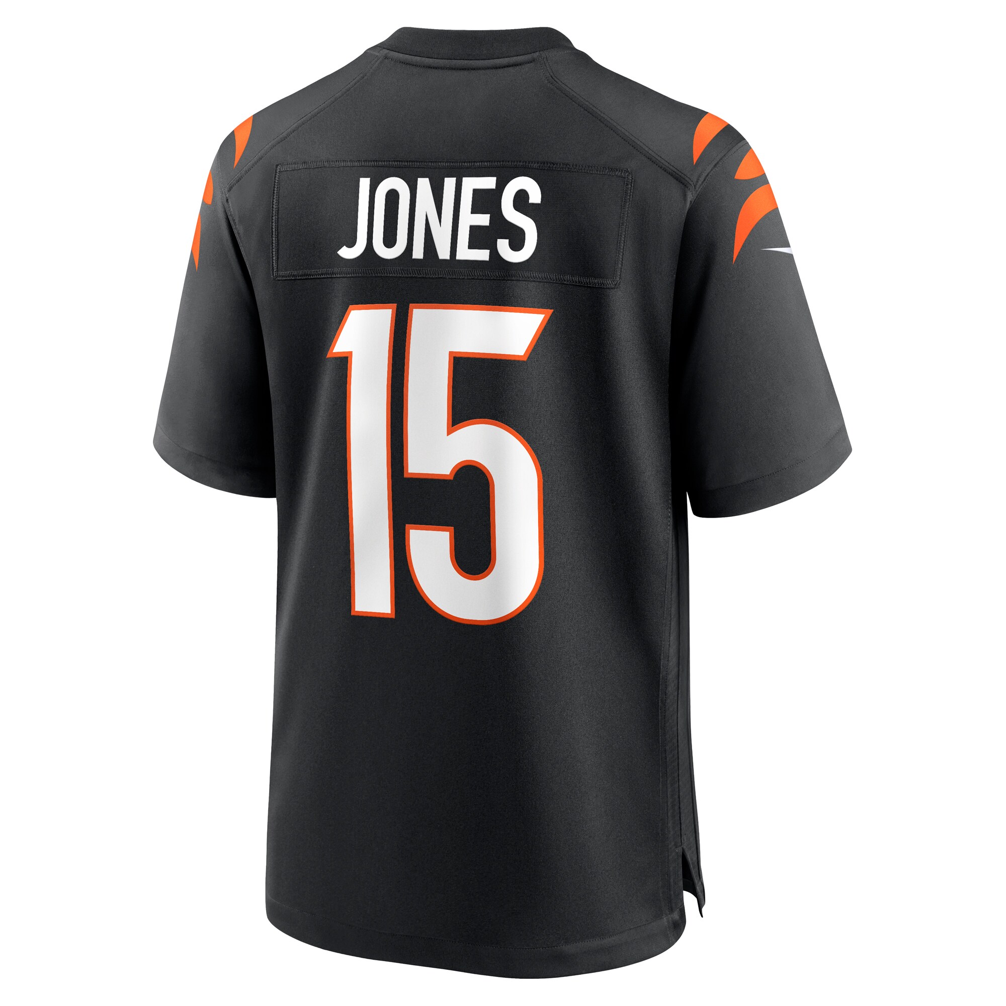 Charlie Jones Cincinnati Bengals Nike Team Game Jersey Black - Image 3